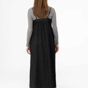 Black Denim Jumper - Image 3