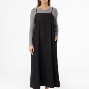 Black Denim Jumper - Image 4