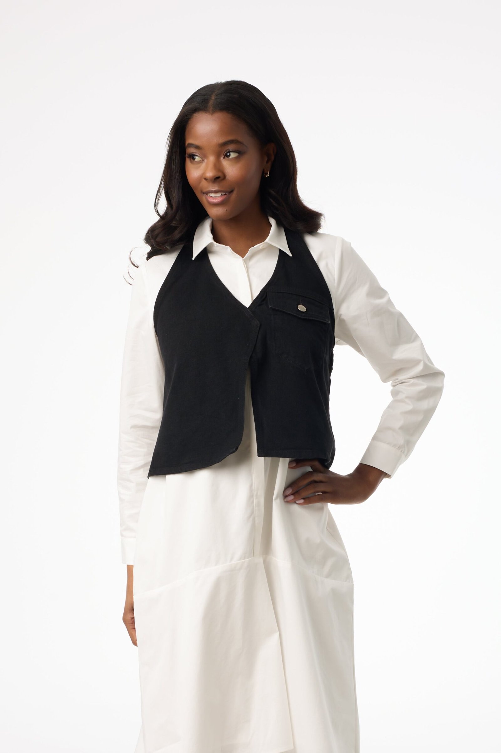 Black Denim Overlay - Image 4